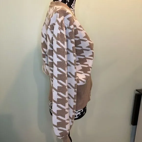 Joie Sweaters! Joie Houndstooth Cardigan! - Picture 3 of 6